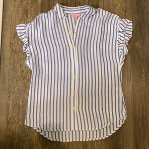 Lilly Pulitzer striped blouse